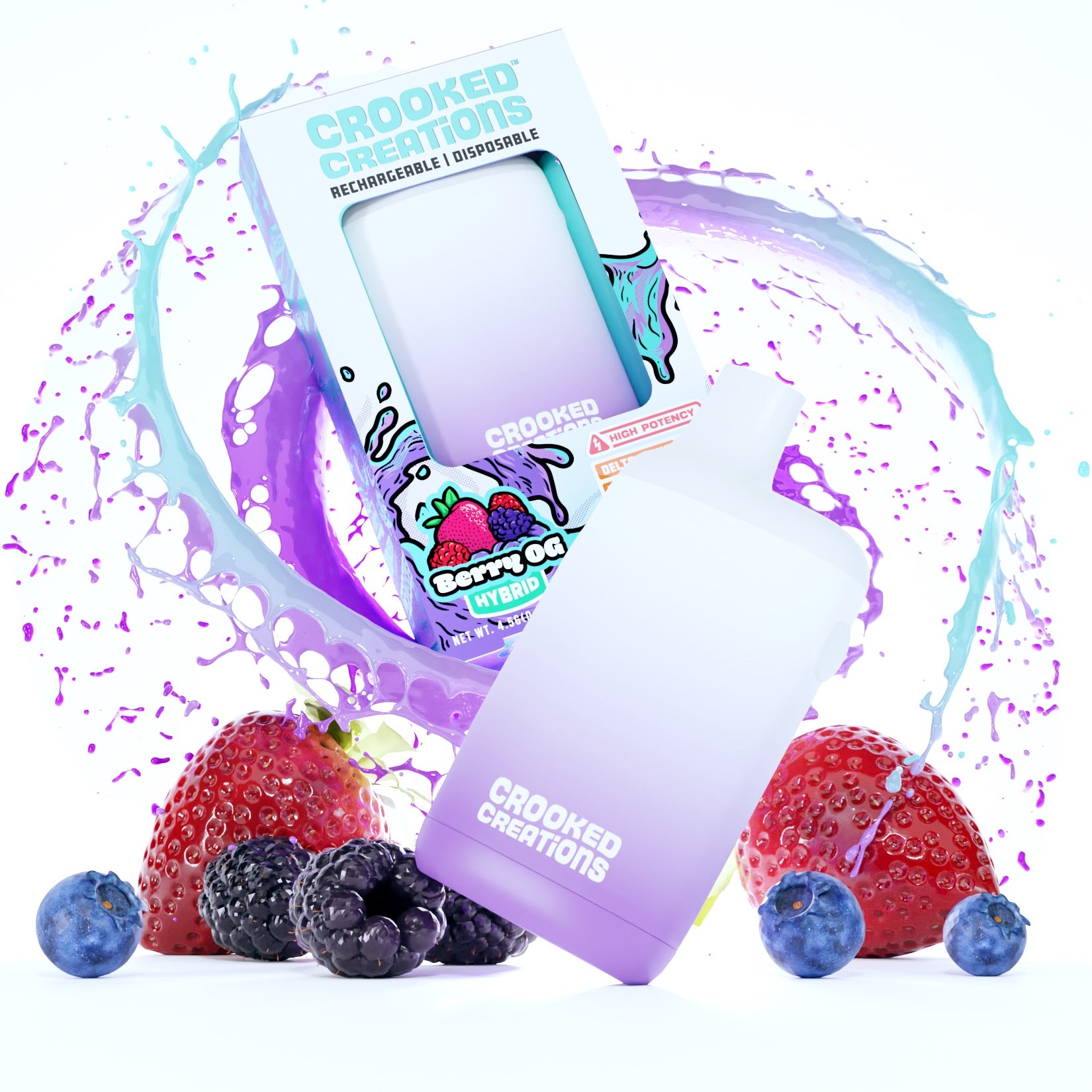 Crooked Creations Live Diamond Bar Disposable 4.5g