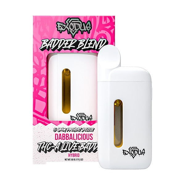 Exodus Badder Blend THC-A Disposable Vape 5g