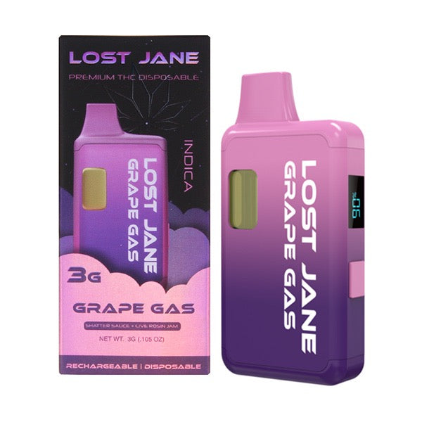 Lost Jane Shatter Sauce + Live Rosin Jam Disposable 3g