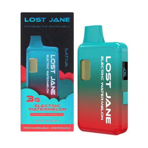 Lost Jane Shatter Sauce + Live Rosin Jam Disposable 3g