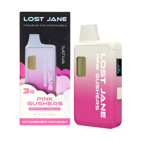 Lost Jane Shatter Sauce + Live Rosin Jam Disposable 3g