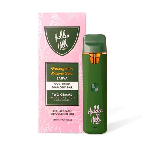 Hidden Hills THC-A VVS Liquid Diamond Disposable Vape  2g